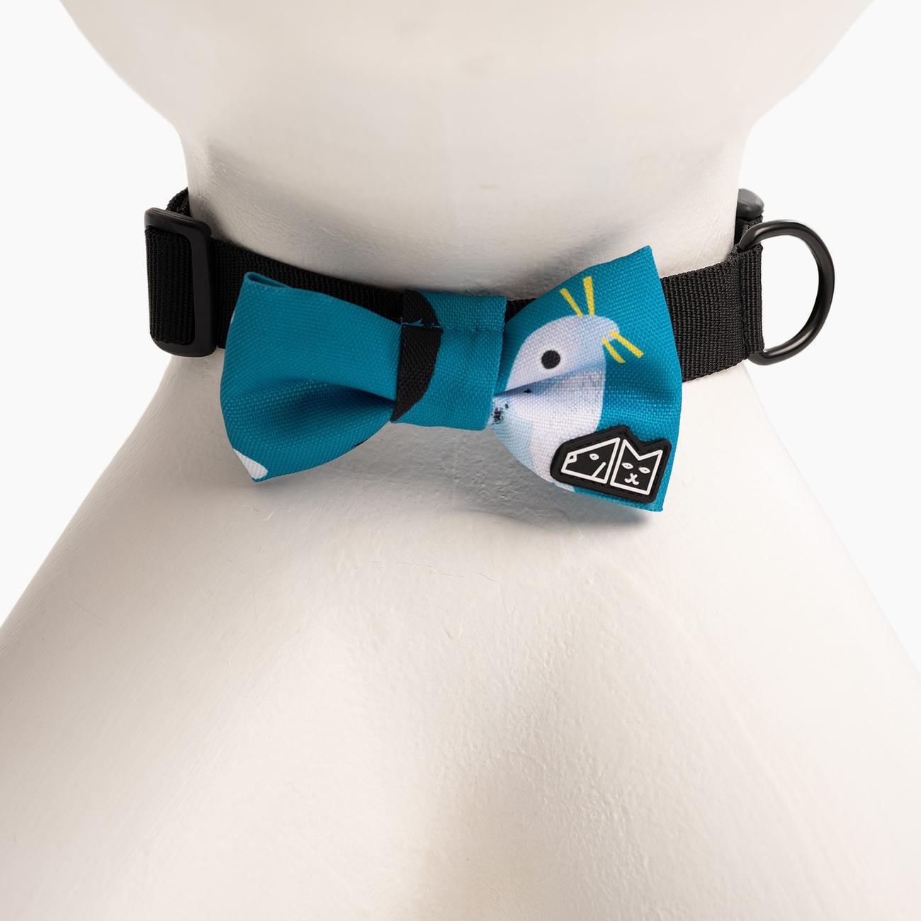 Bow tie "What does the seal said" 