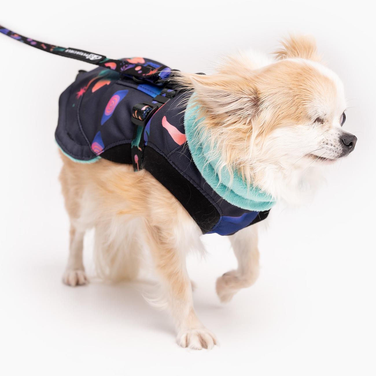 Dog jacket "Psychodelic"