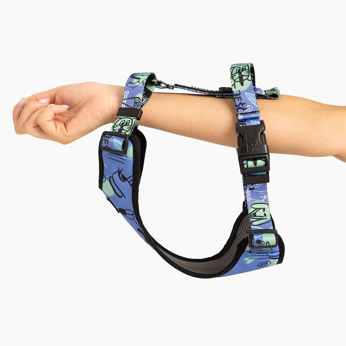 Dog or cat pressure free harness "Walk or treat"