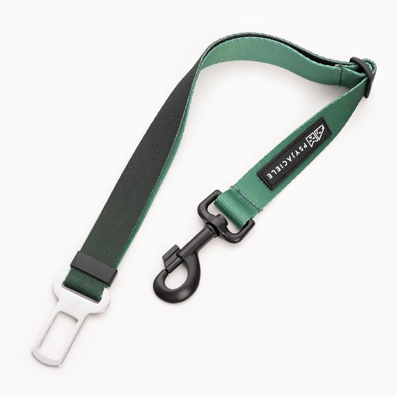 Car belts "Under my ombrella" green 