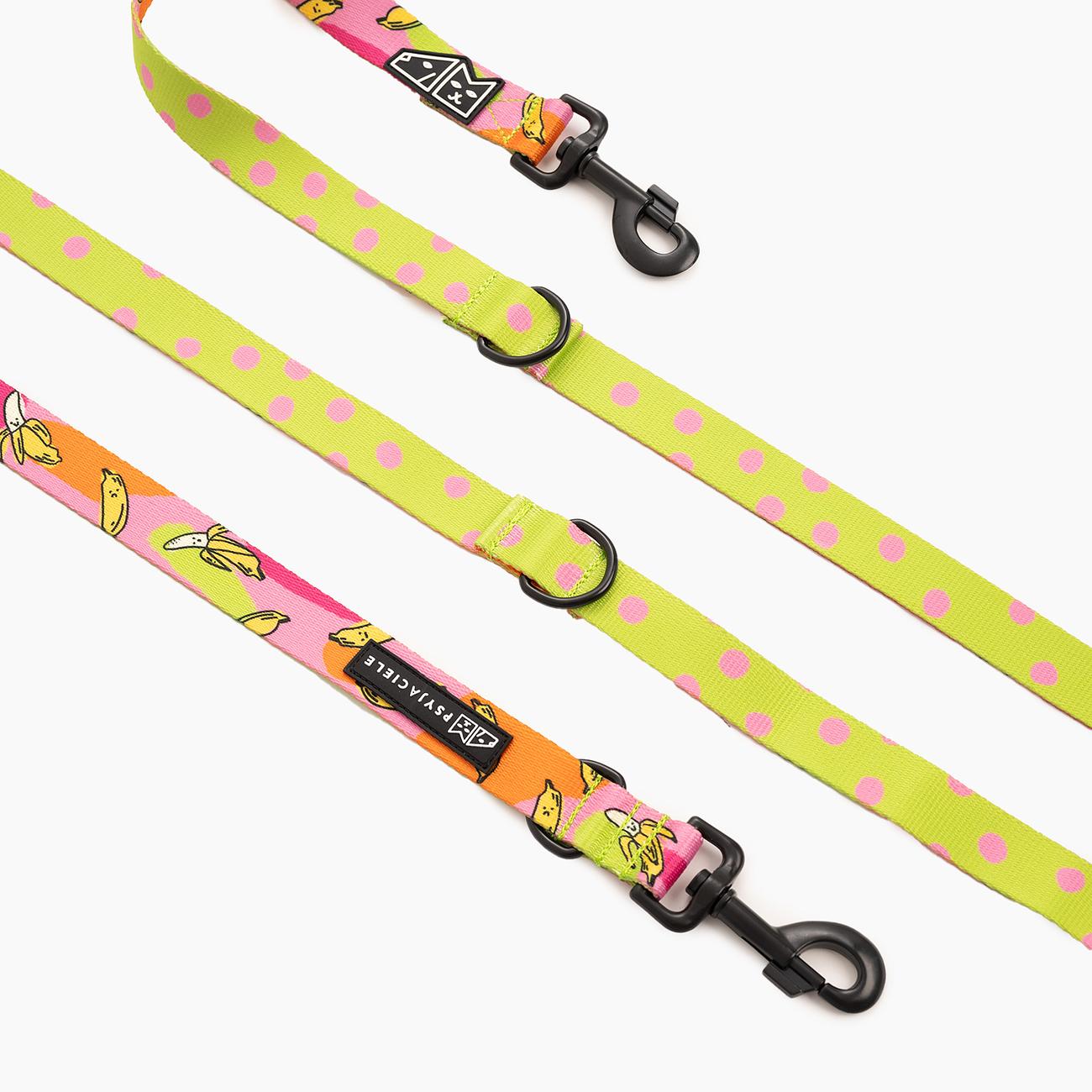 Adjustable leash "We went bananas"