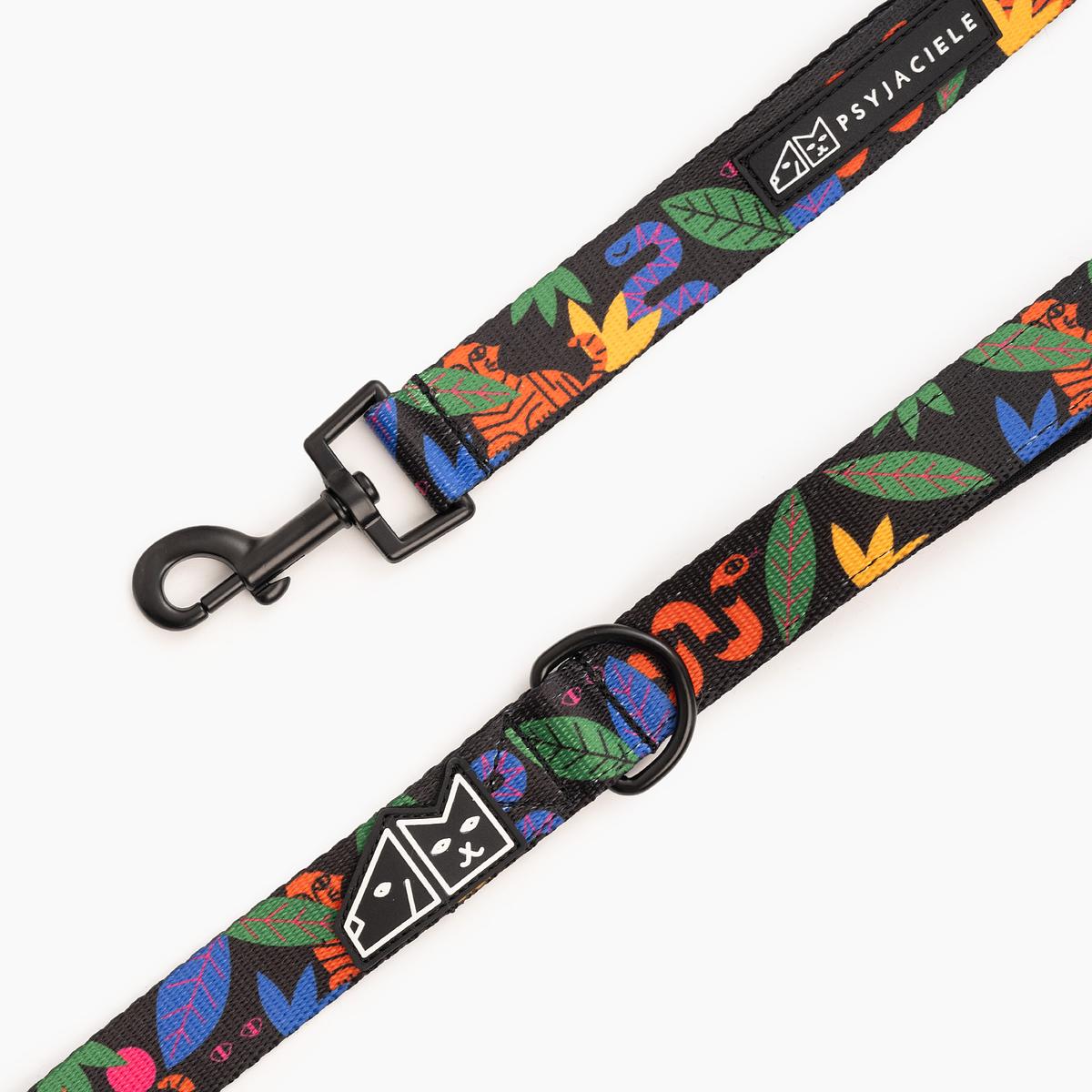 "Eye of the tiger" city leash