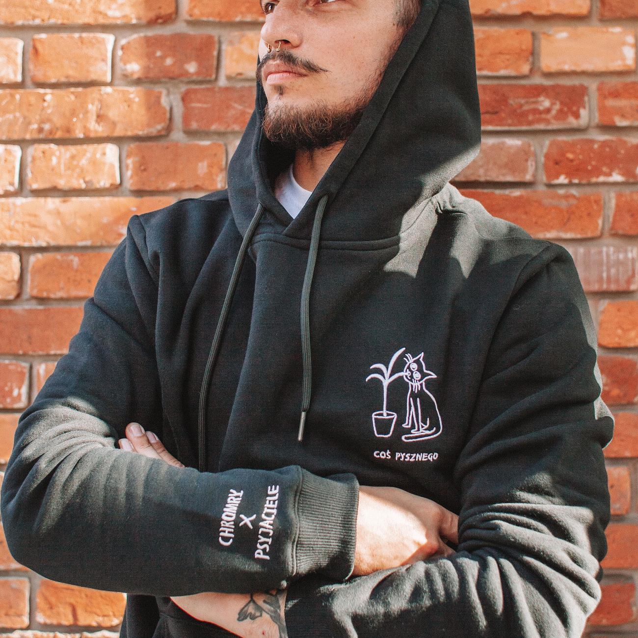 Hoodie "Coś pysznego" long