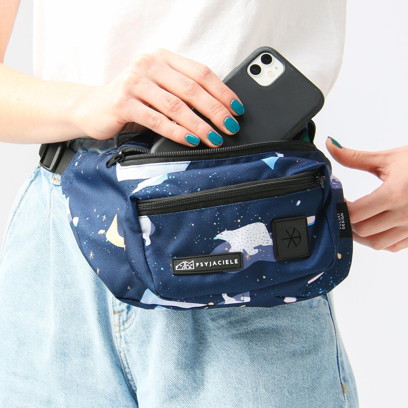 Fanny pack "Polar pattern"