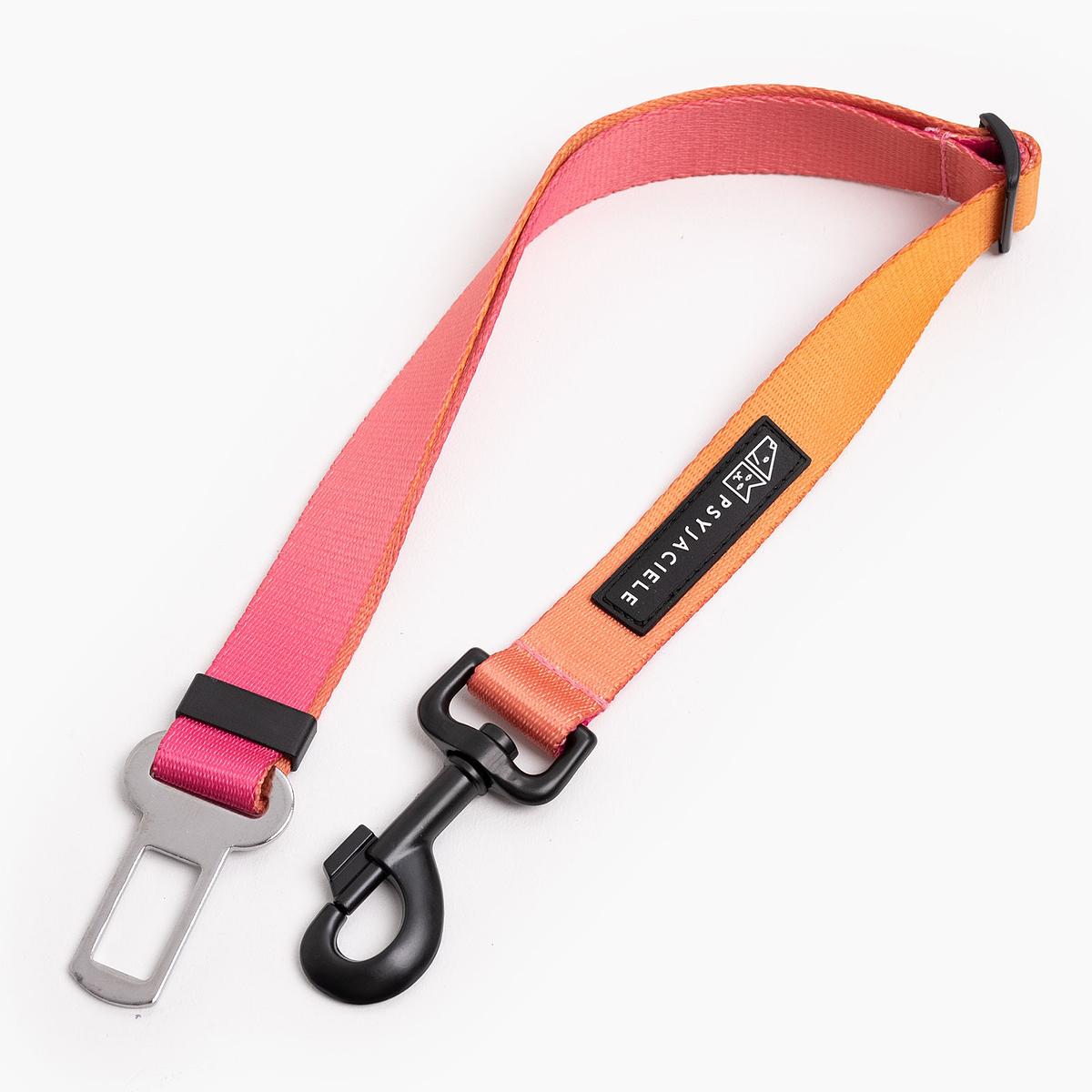 Car belt "Under my ombrella" orange