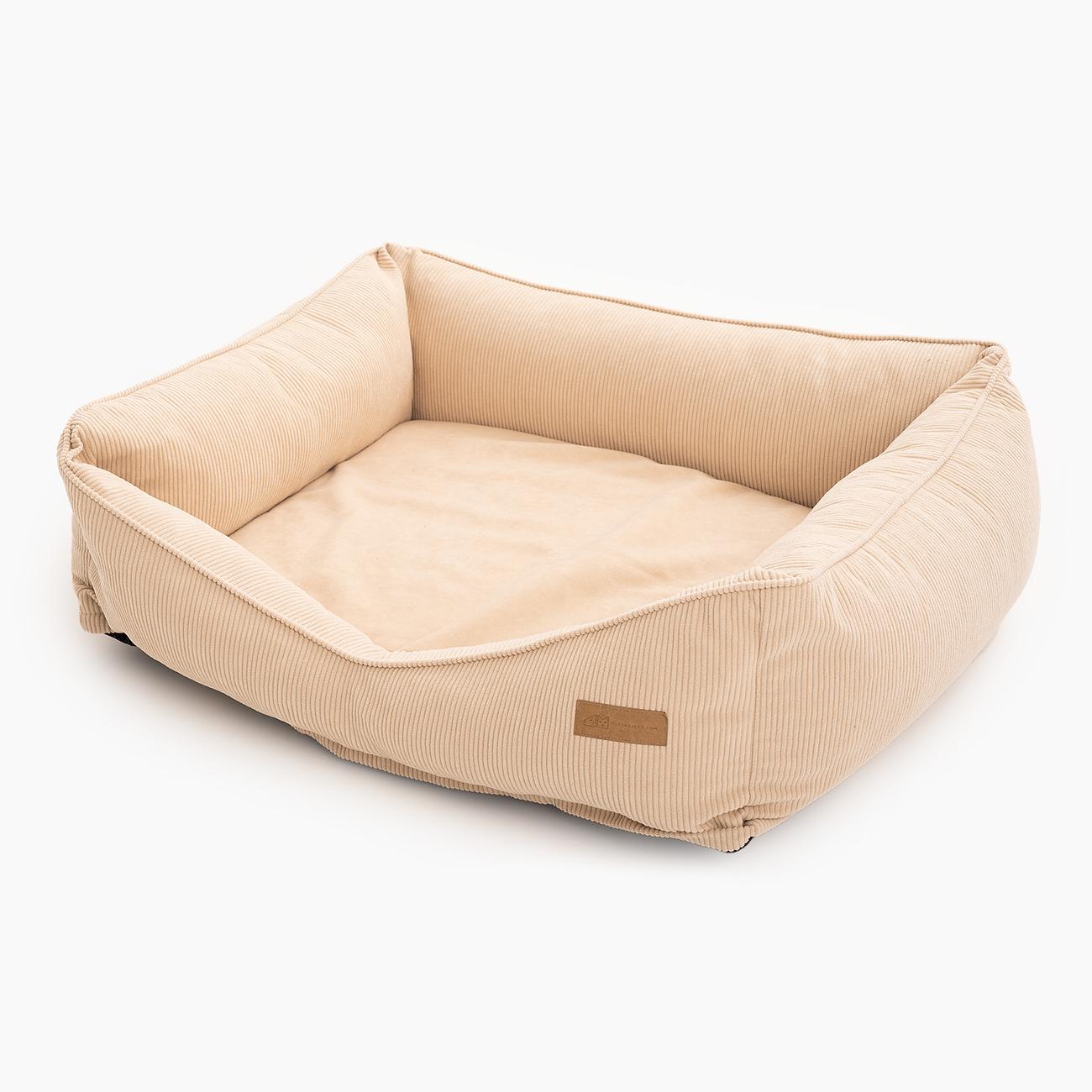 Orthopedic corduroy couch ''Dog on the beach''