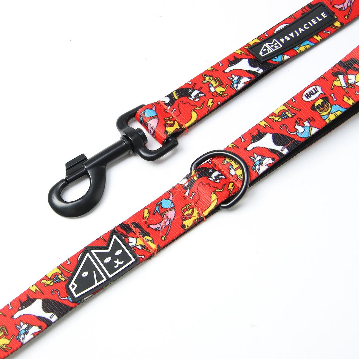 "Woof for the better world" city leash
