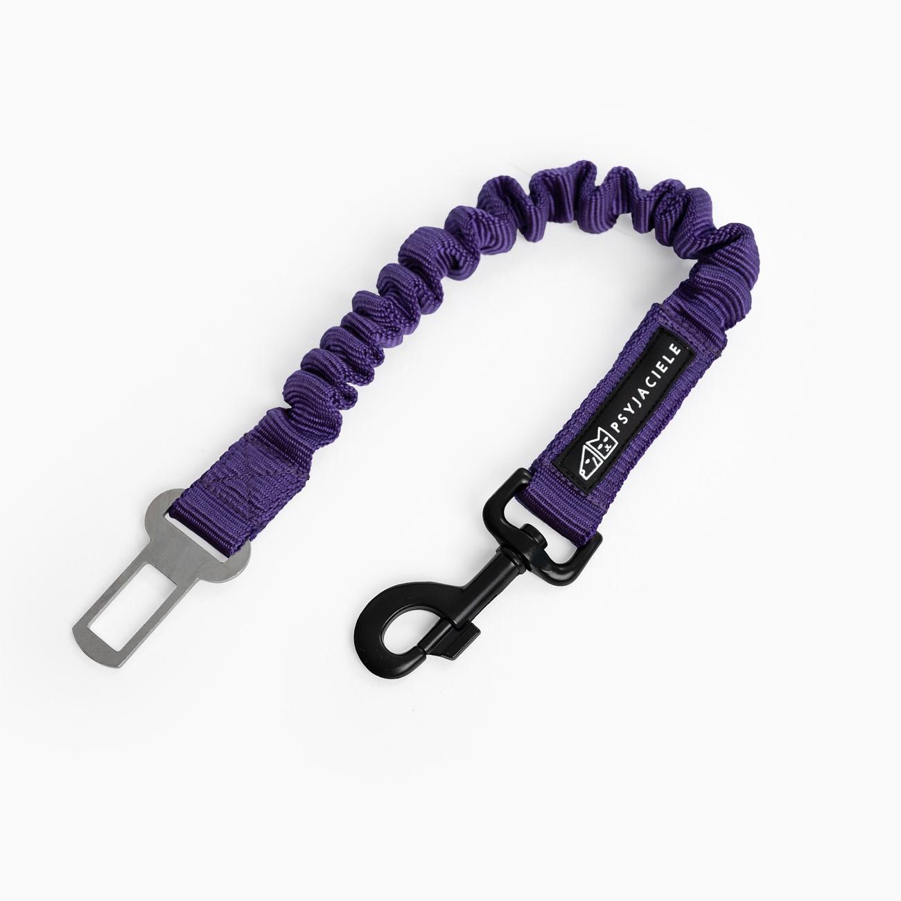 "Purple AF" car belts with shock absorber