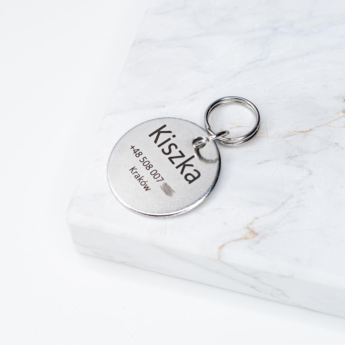 Stainless steel ID tag