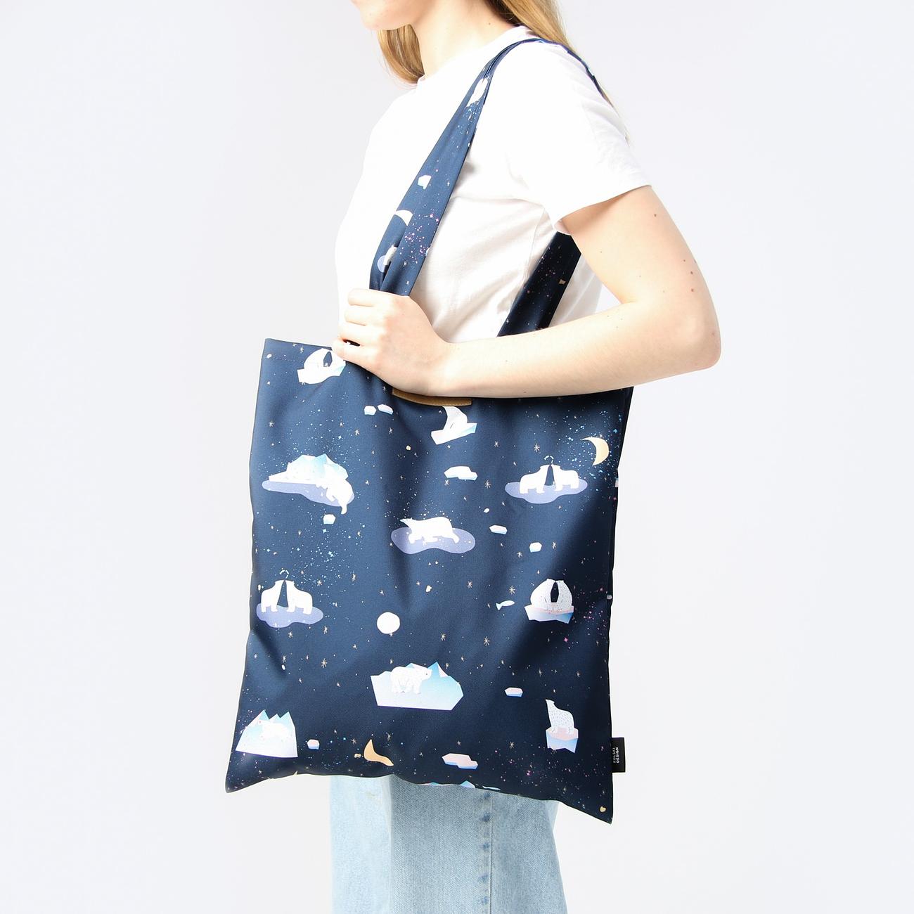 Reusable bag "Polar pattern"