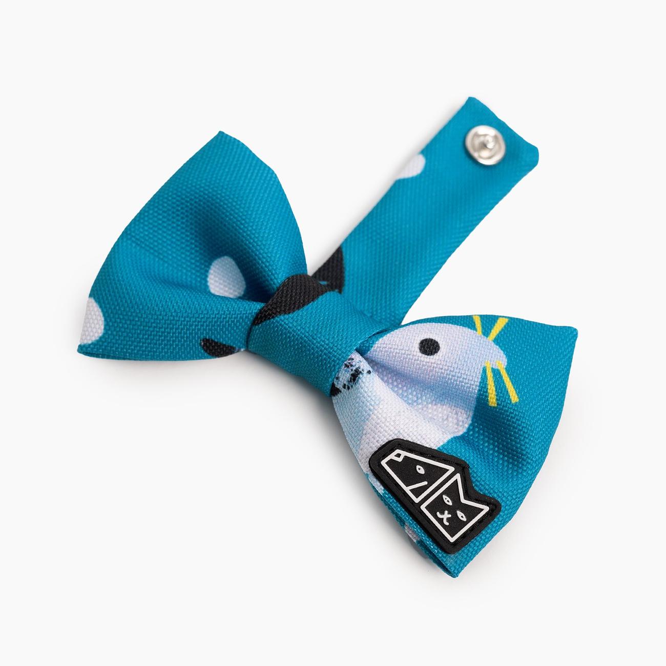 Bow tie "What does the seal said" 